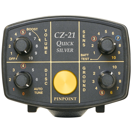 Fisher CZ-21 met 10,5’’ zoekschijf